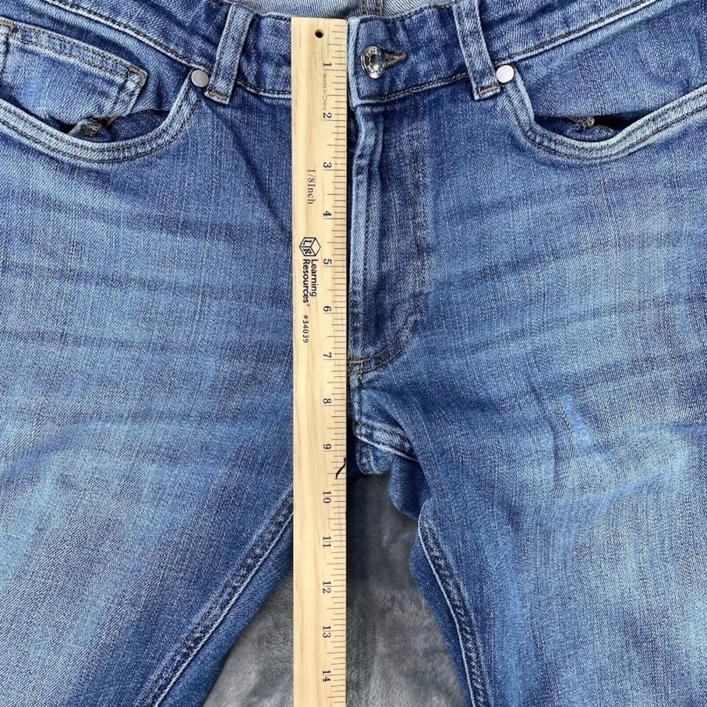 Peter Millar Crown Crafted Jeans Mens 33x30 (Fit 33x28) Blue Stretch Denim - Picture 10 of 11